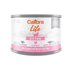 Calibra Cat Life Kitten Chicken (Boîtes) 6 x 200 gr