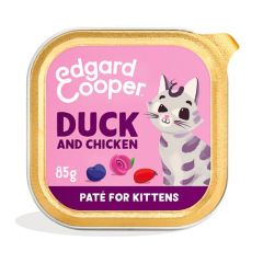 Edgard & Cooper Kitten Duck & Chicken (Boîtes) - 16 x 85 gr