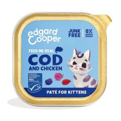 Edgard & Cooper Kitten Cod & Chicken (Boîtes) - 16 x 85 gr