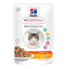 Hill's VET Feline Young Adult Neutered Cat Chicken (Sobres) - 12 x 85 gr