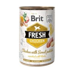 Brit Fresh Chicken With Potato (Boîtes) - 6 x 400 gr