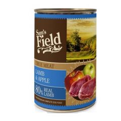 Sam's Field True Meat Lamb & Apple (Boîtes) - 6 x 400 gr