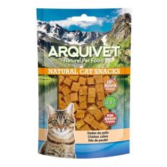 Snack Chat - Dés De Poulet - 50Gr Arquivet