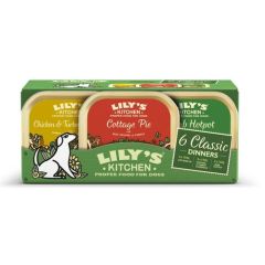 Lily's Kitchen Classic Dinners Trays Multipack 6X150 Gr (Expédition 3 - 5 jours)