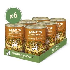 Lily's Kitchen Sunday Lunch Tin 6X400 Gr (Expédition 3 - 5 jours)