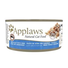 Applaws Cat Boîte Thon et Crabe (70 gr x 24)