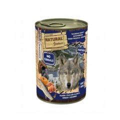 Natural Greatness Dog Saumon et dinde avec potiron, patate douce et curcuma (boîtes) 400g x 6