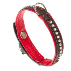 Collier Chien Ferplast Lux Rouge Noir