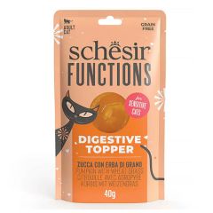 Schesir Gato Digestive Topper Calabaza (Sachets)