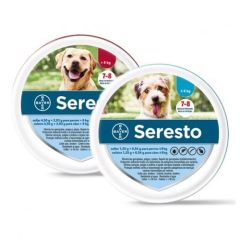 Collier antiparasitaire Seresto pour chiens