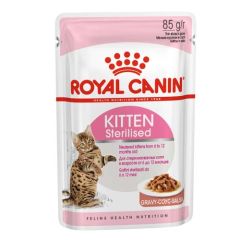 Royal Canin Kitten Sterilised Gravy (Sachet) 85 gr x 12
