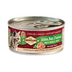 Carnilove Cat Adult Chicken & Duck (Boîtes) - 12 x 100 gr
