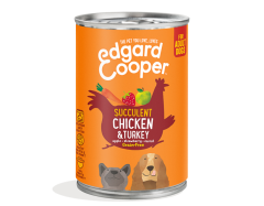 Edgard & Cooper Chicken & Turkey (Boîtes) - 6 x 400 gr