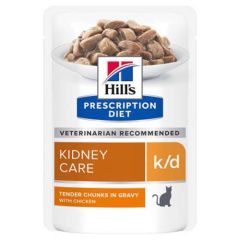 Hill's Prescription Diet K/D Feline Poulet (sachets)