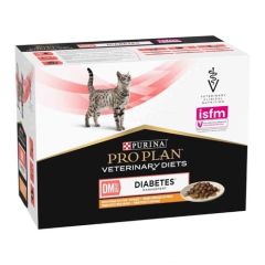 Pro Plan Veterinary Diets Cat DM Diabetes Chicken (Sachets)