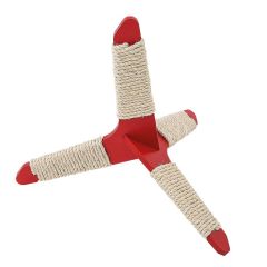 Rascador Cat Scratcher Tripod Small Red