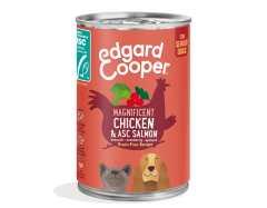 Edgard & Cooper Chicken & Salmon Senior (Boîtes) - 6 x 400 gr