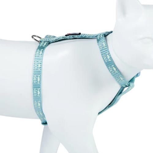Ownat Care Urinary Cat - Harnais pour chat réfléchissant Freecat Bleu 10 mm x 19/30 cm