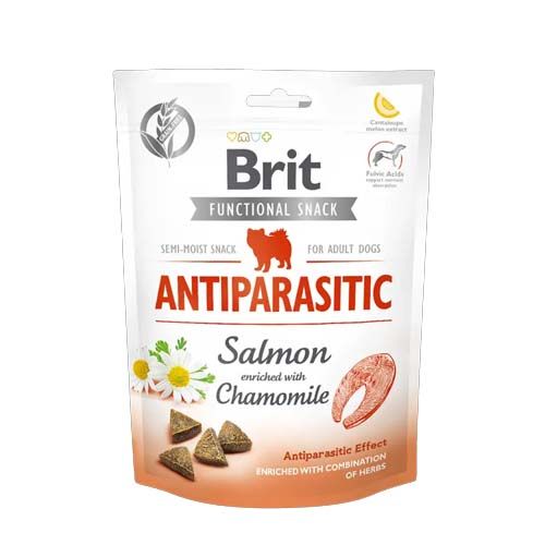 Brit Care Dog Functional Snack Antiparasitic Salmon - 150 gr