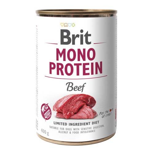 Brit Mono Protein Beef (Boîtes) - 6 x 400 gr