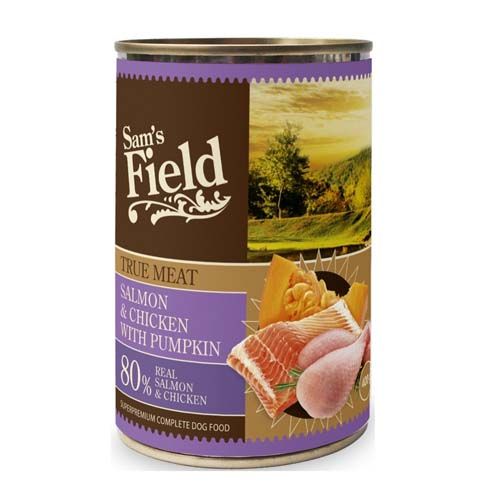 Sam's Field True Meat Salmon & Chicken (Boîtes) - 6 x 400 gr