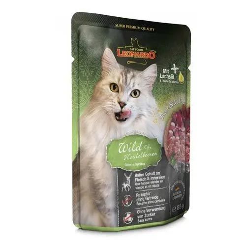 Leonardo Menu De Venado Y Arandano (Sachets) 16 x 85 gr