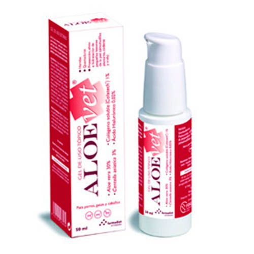 Gel cicatrisant Aloevet pour chats et chiens (50 ml)