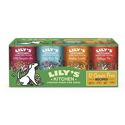 Lily's Kitchen Grain Free Multipack 12X400 Gr (Expédition 3 - 5 jours)