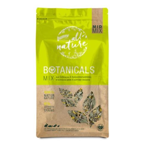 Calibra Dog Vet Diet Ultra Hypoallergenic Insect - Bunny Botanicals Mix Pétals Echinacée & Fleur de Tournesol 140Gr