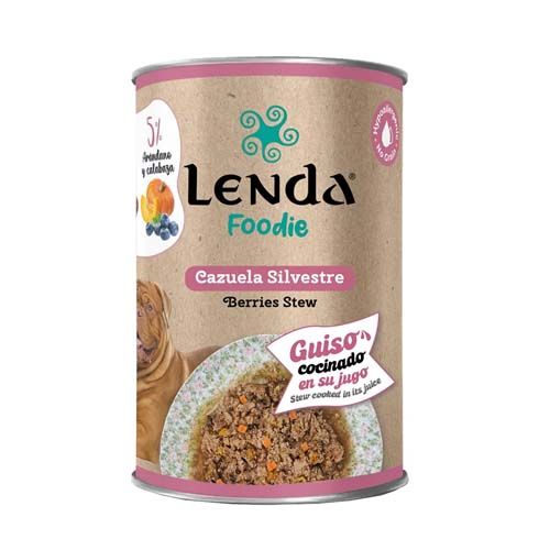 Lenda Dog Foodie Berries Stew (Boîtes) - 400 gr x 12