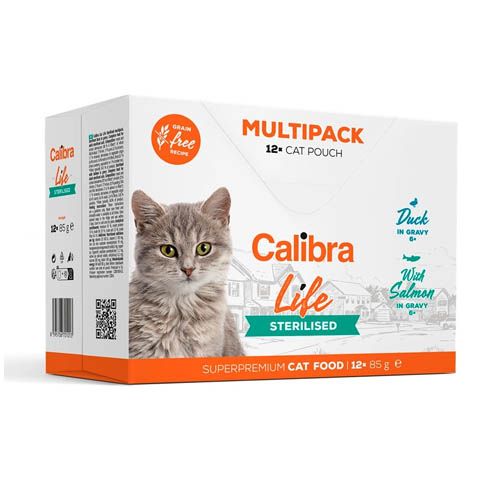 Calibra Cat Life Sterilised Multipack (Sachets)
