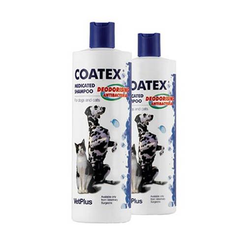 Shampooing traitant Coatex pour chats et chiens