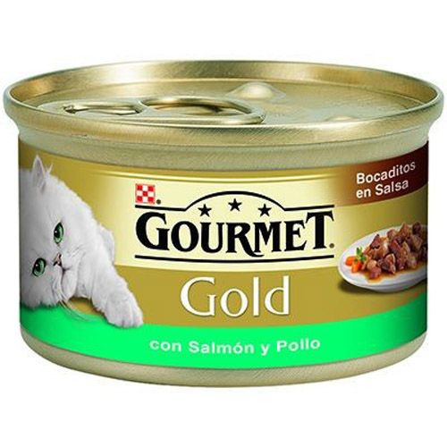 Bouchées de poulet et saumon Gold Gourmet
