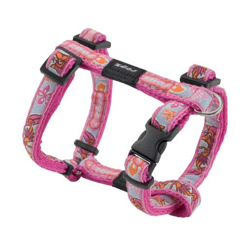 Harnais pour chien Rogz Jellybean (S - Largeur 11 mm.)