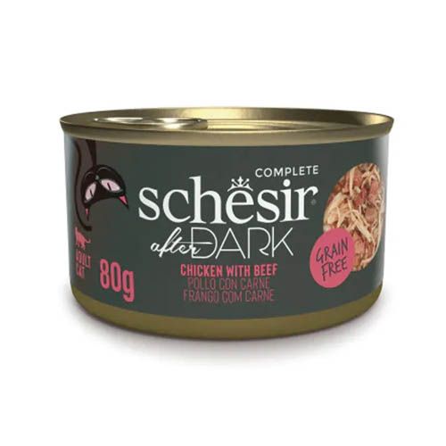 Schesir Gato After Dark Filetes de Pollo con Ternera (Boîtes)