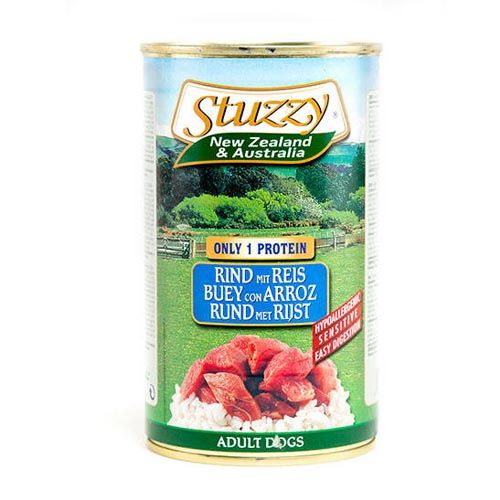Stuzzy Dog Monoprotein Bœuf et Riz (boîte)
