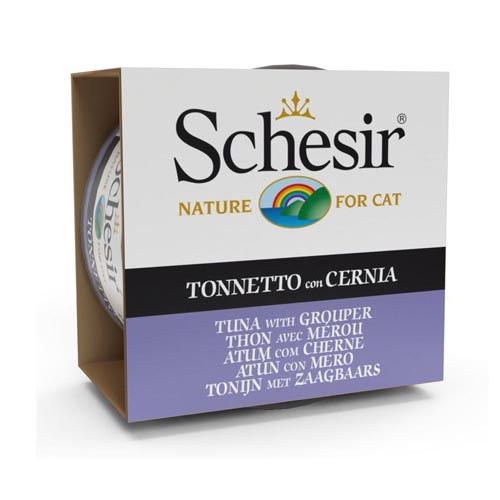Schesir Chat Atún con Mero 85 gr x 14