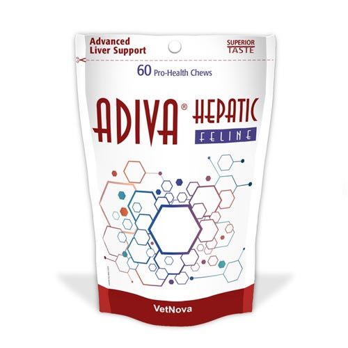 Adiva Hepatic Feline (60 chews)