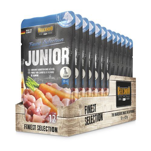 Belcando Finest Selection Junior (Sachets) - 125 gr x 12