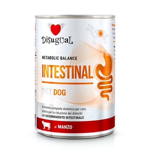 Disugual Dog Diet Intestinal Beef - 6 x 400 gr